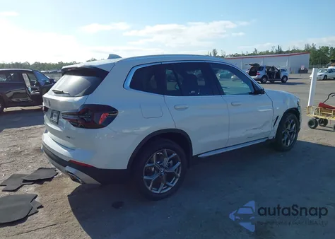 2024 BMW X3 Sdrive30I z USA, uszkodzony, nr VIN 5UX43DP07R9U11649
